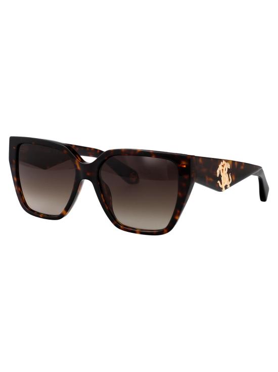 25SS 로베르토 카발리 선글라스 SRC137 0743 AVANA MARRONE GIALLO LUCIDA - ROBERTO CAVALLI
