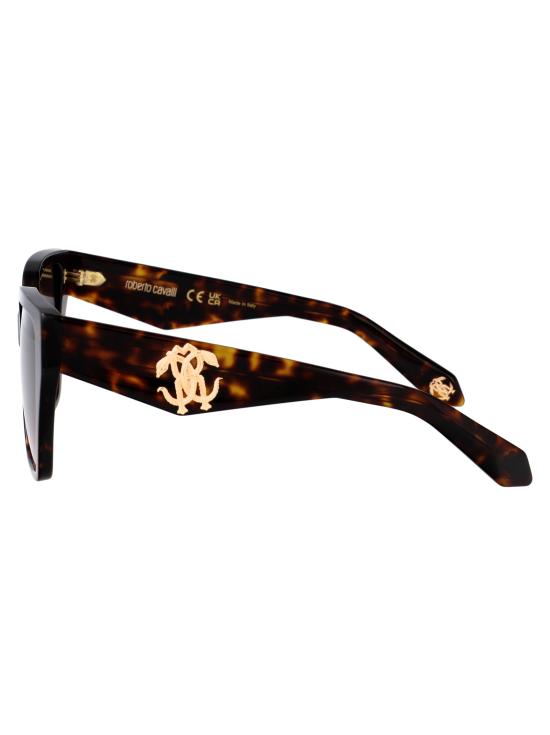 25SS 로베르토 카발리 선글라스 SRC137 0743 AVANA MARRONE GIALLO LUCIDA - ROBERTO CAVALLI