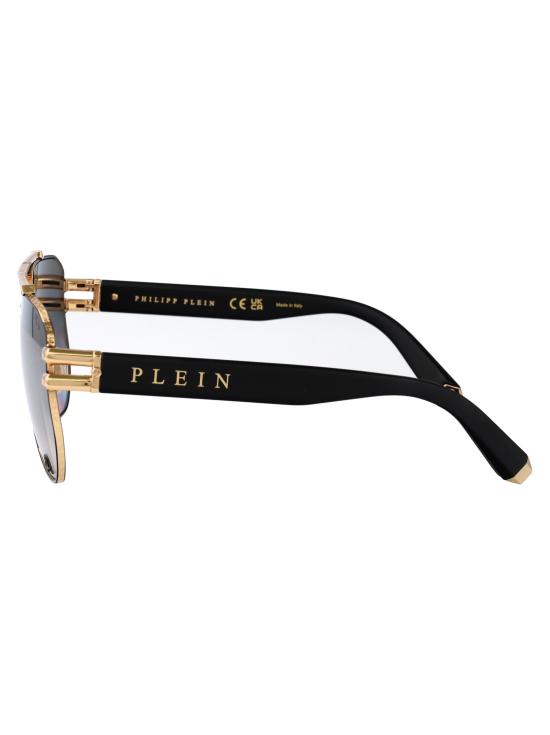 25SS 필립 플레인 선글라스 SPP185V 302X ORO ROSE LUCIDO C PARTI NERO SEMILUCIDO - PHILIPP PLEIN