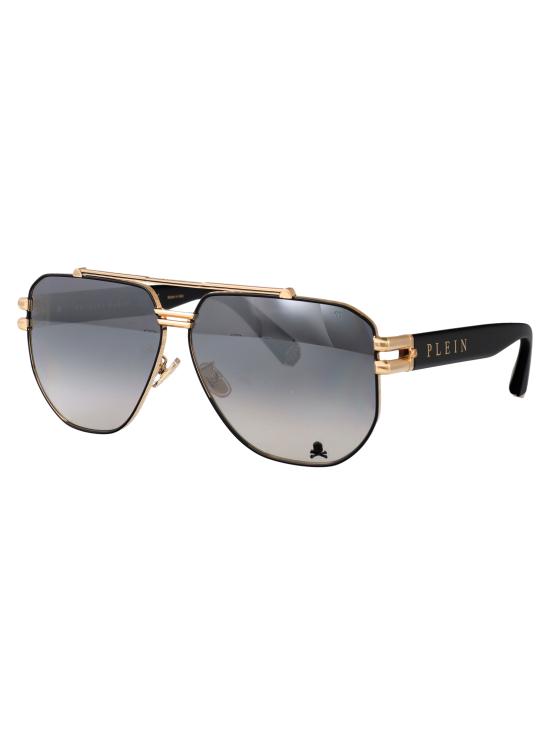 25SS 필립 플레인 선글라스 SPP185V 302X ORO ROSE LUCIDO C PARTI NERO SEMILUCIDO - PHILIPP PLEIN