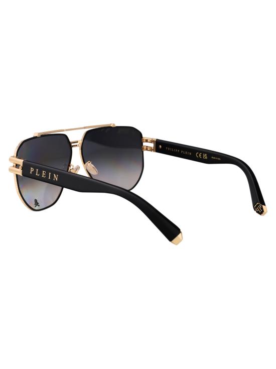 25SS 필립 플레인 선글라스 SPP185V 302X ORO ROSE LUCIDO C PARTI NERO SEMILUCIDO - PHILIPP PLEIN