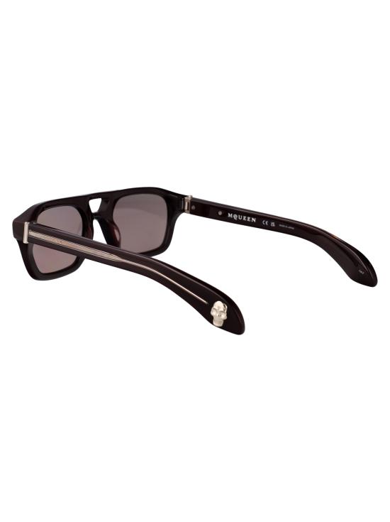 25SS 알렉산더 맥퀸 선글라스 AM0505S 004 VIOLET VIOLET BROWN - ALEXANDER MCQUEEN
