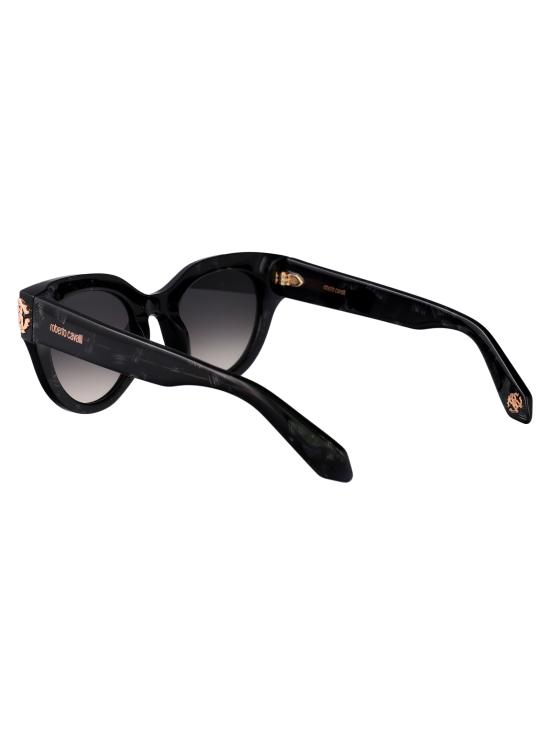 25SS 로베르토 카발리 선글라스 SRC065M 0981 NERO CON ASTE BIANCHE - ROBERTO CAVALLI