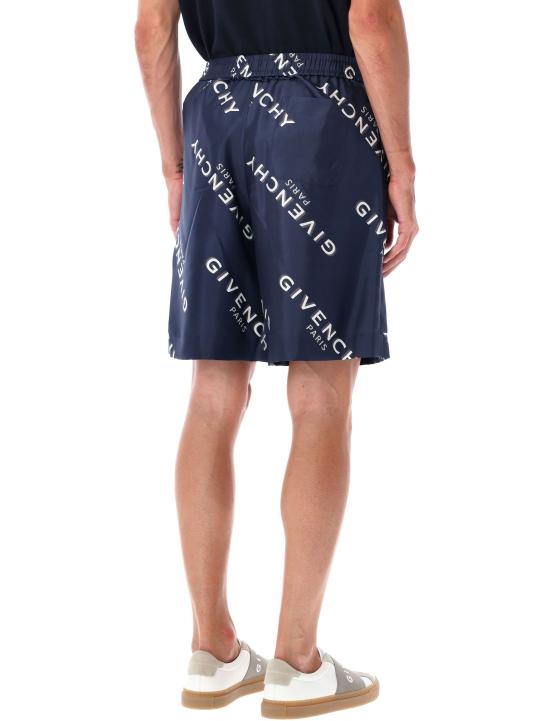 25FW 지방시 스트레이트 팬츠 BM51MT1673 410 NAVY - GIVENCHY