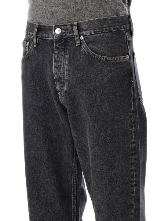 25FW 선플라워 스트레이트 팬츠 5108 707 BLACK STONE - SUNFLOWER