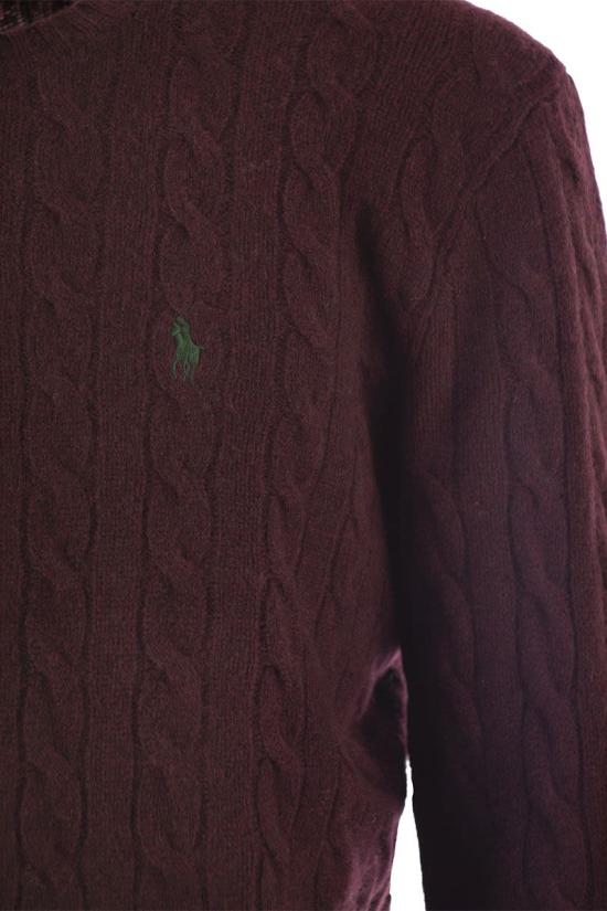 25FW 폴로 랄프로렌 스웨터 710876762 011 WINE - POLO RALPH LAUREN
