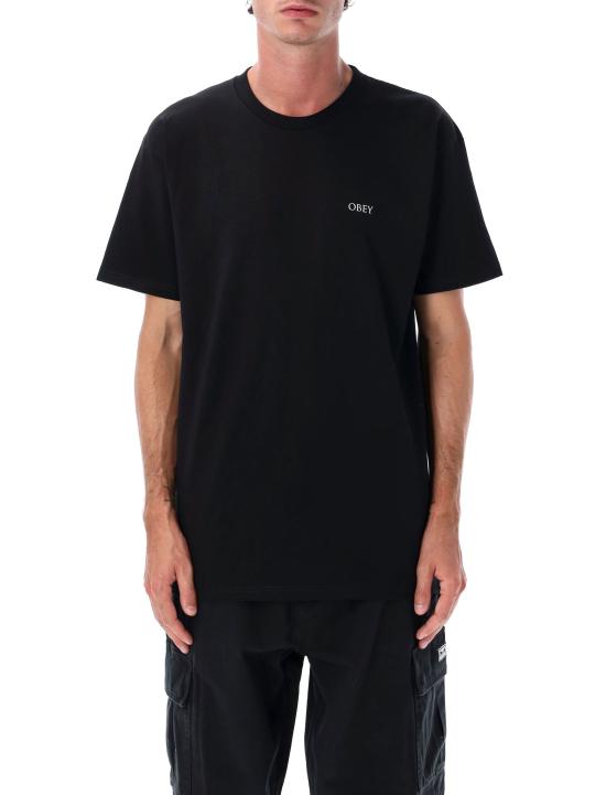 25FW 오베이 반팔 티셔츠 165264238 BLK BLACK