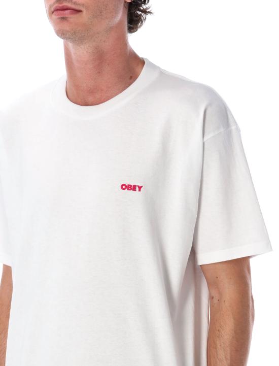 25FW 오베이 반팔 티셔츠 165264234 WHT WHITE - OBEY