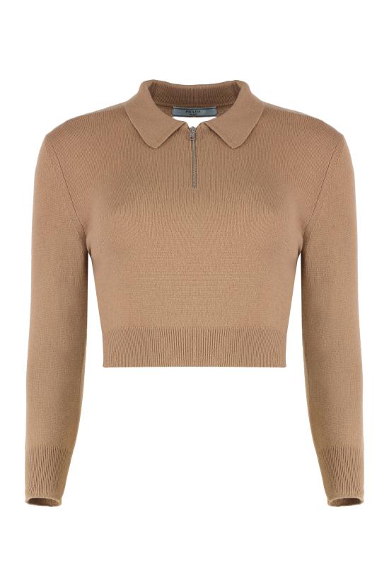 25FW 프라다 스웨터 P24R2PSOOO17KCF0040 Camel