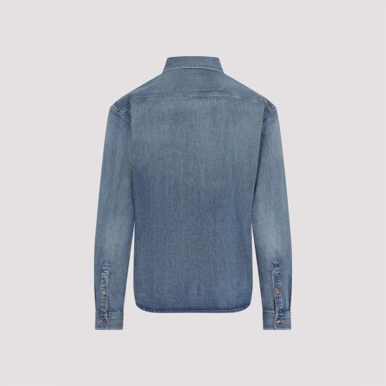 25FW 생로랑 데님 셔츠 823437Y14MJ4248 Denim - SAINT LAURENT