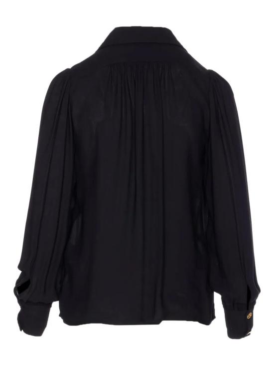 25FW 엘리자베타프랜치 긴팔 티셔츠 CA12356E2110 black - ELISABETTA FRANCHI