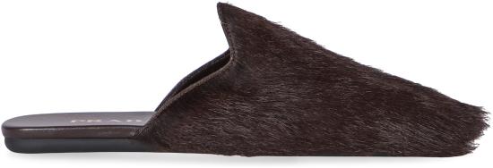 25FW 프라다 뮬/슬리퍼 1S008OFDD052HIOF0324 brown - PRADA