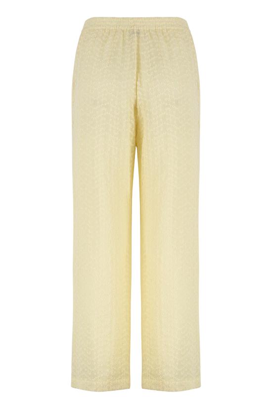 25FW 생로랑 팬티 843691Y3K477652 panna - SAINT LAURENT