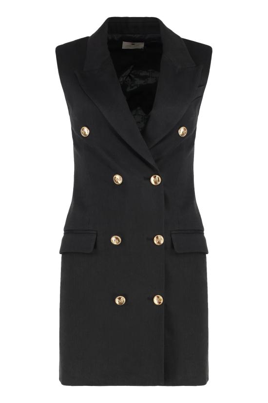 25SS 엘리자베타프랜치 미디 원피스 AB85352E2110 black