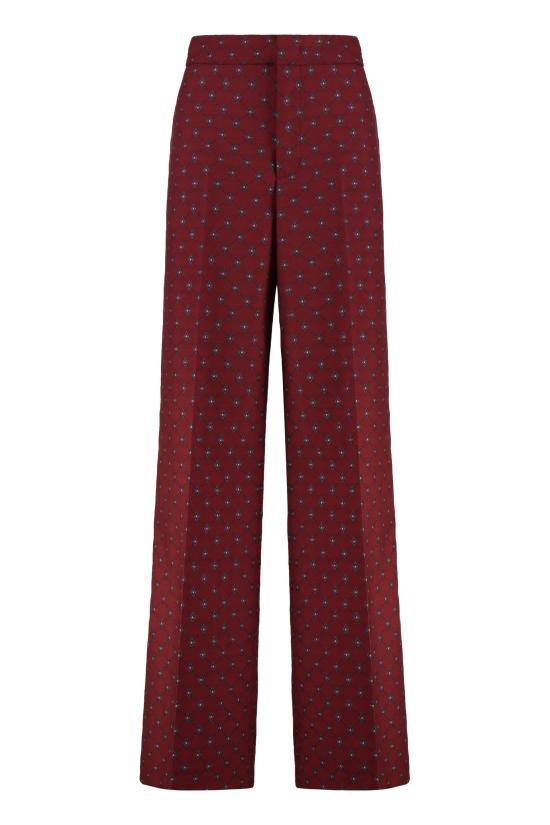 25FW 에트로 스트레이트 팬츠 WREA005199TJB35S9865 Burgundy