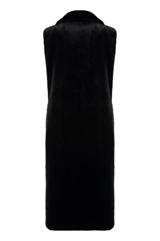 25FW 비비 쿠튀르 무스탕 SCARLETBLACK black - B&B COUTURE