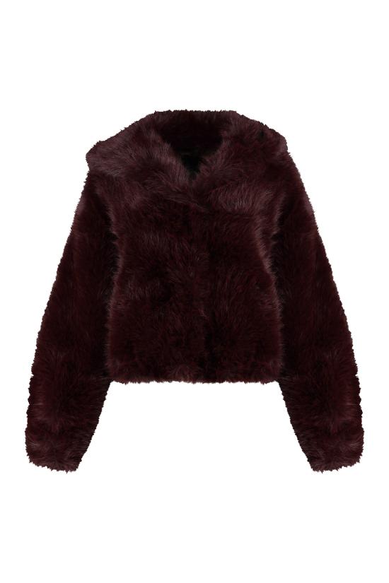 25FW 비비 쿠튀르 무스탕 MINKBORDEAUX Burgundy