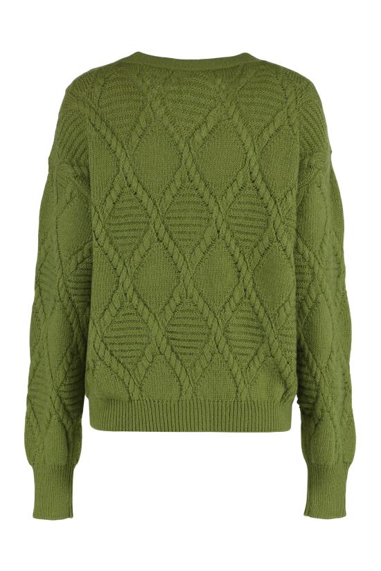 25FW 위켄드막스마라 스웨터 BOLERO2525346016600001 green - WEEKEND MAX MARA