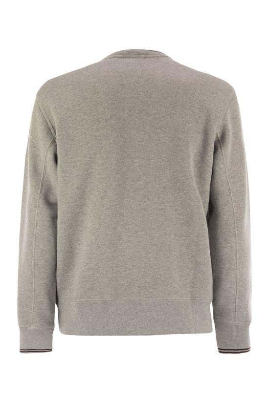 25FW 오트리 긴팔 티셔츠 SWPMU4HQ grey - AUTRY