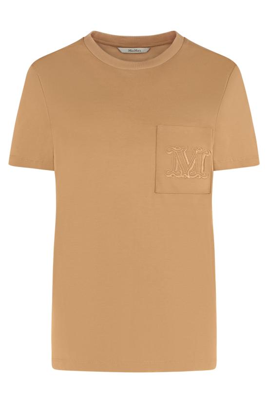 25FW 막스마라 반팔 티셔츠 PAPAIA2521946041600003 Camel