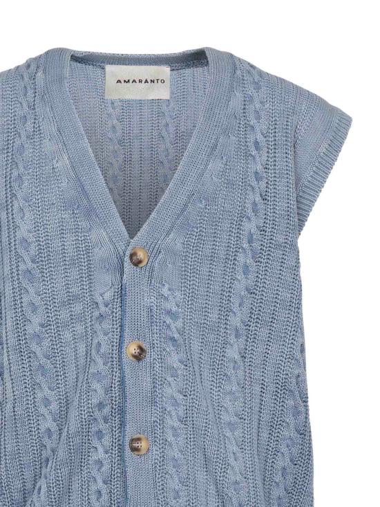 25SS 아마란토 스웨터 B9D0038 86M Air force BLUE - AMARANTO