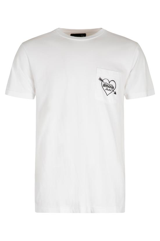  로컬 어쏘리티 반팔 티셔츠 A24SSP11WHITE White