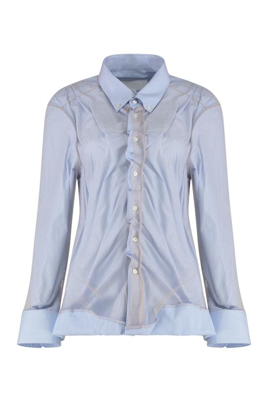 25FW 마르지엘라 블라우스 S29DL0218MTN125961 Light Blue