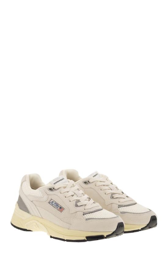 25FW 오트리 HYPERWAY 하이퍼웨이 스니커즈 HYLWUM10 White - AUTRY