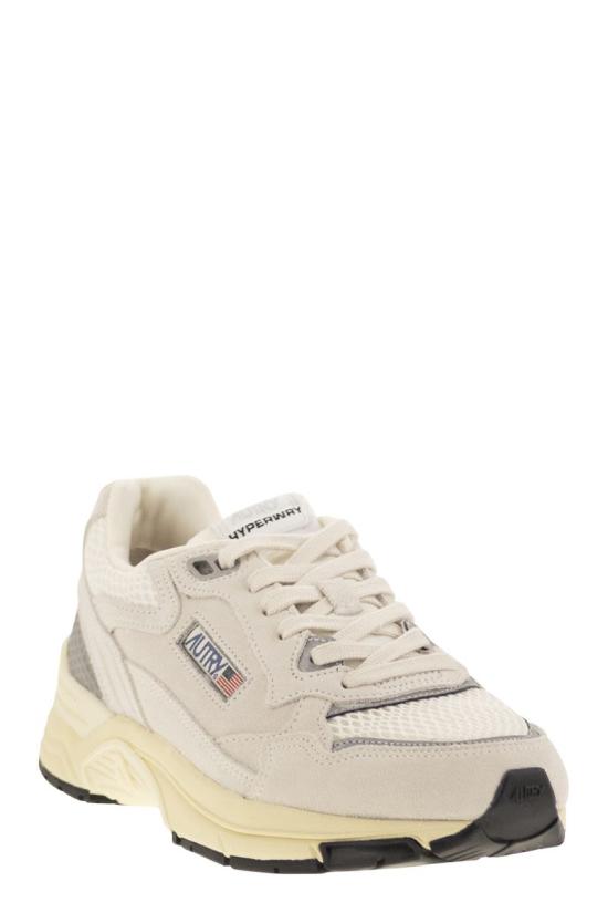 25FW 오트리 HYPERWAY 하이퍼웨이 스니커즈 HYLWUM10 White - AUTRY
