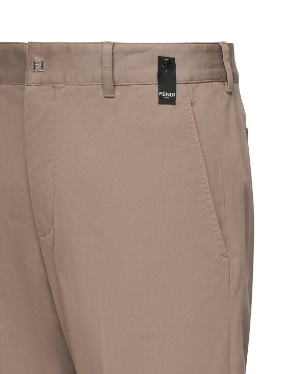 25SS 펜디 스트레이트 팬츠 FB1076 AQMVF0QD3 TAUPE GRAY - FENDI