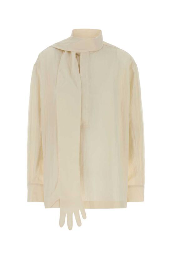 25FW 장 폴 고티에 블라우스 2503WST027W009 03 WHITE