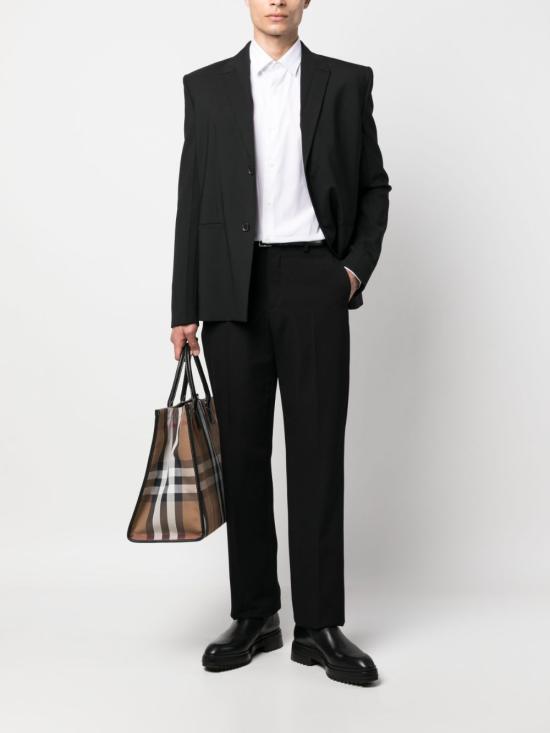  버버리 스트레치 코튼 셔츠 8071465 A1464 WHITE - BURBERRY