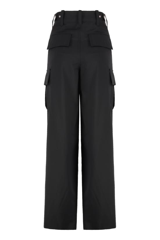25FW 보테가베네타 스트레이트 팬츠 845972V4XP0 1000 BLACK - BOTTEGA VENETA