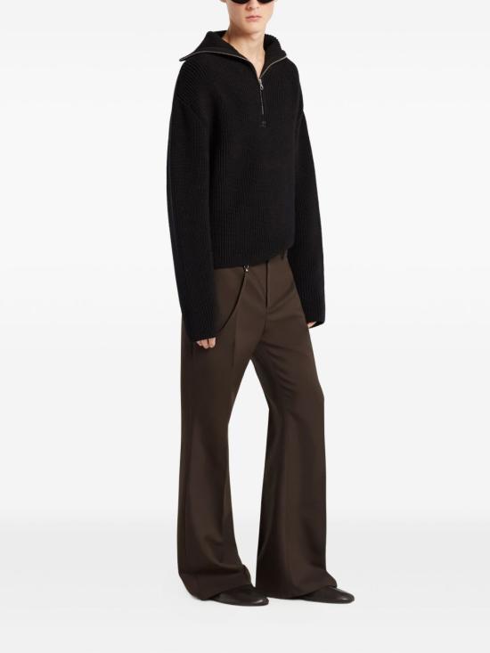 25FW 쿠레쥬 스웨터 325MPU243FI0036 9999 BLACK - COURREGES