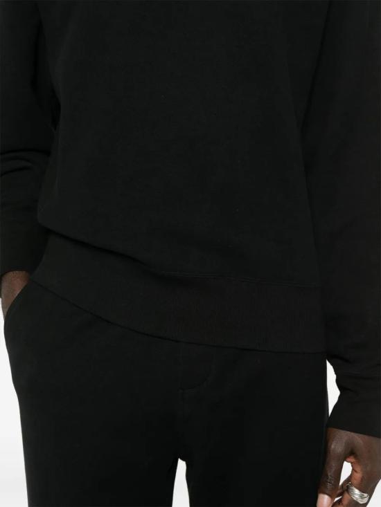  생로랑 CASSANDRE, 캐산드르 크루넥 스웨트셔츠 820127Y36SW 1000 BLACK - SAINT LAURENT