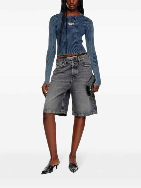  디젤 긴팔 티셔츠 A148100ANAH 8AT BLUE - DIESEL