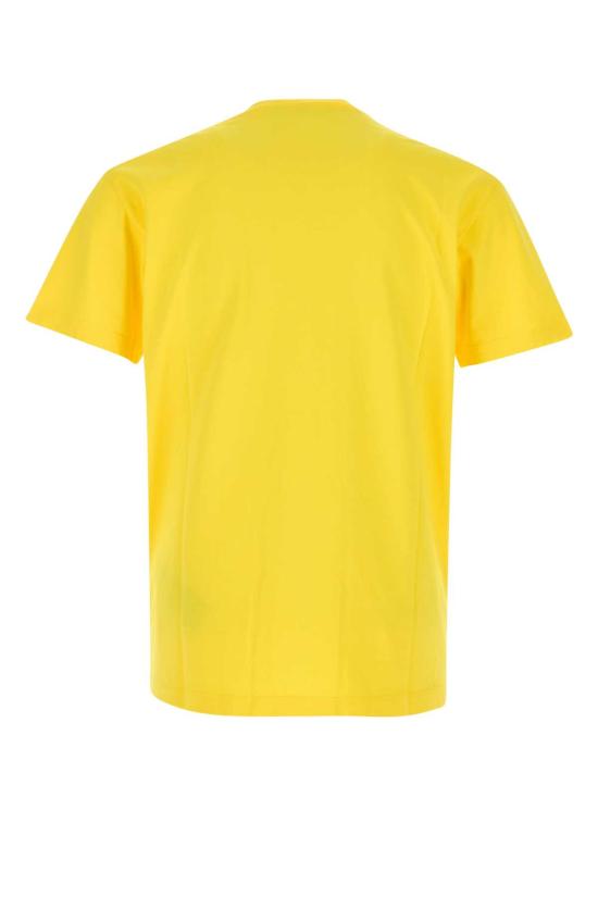 25FW 디스퀘어드2 반팔 티셔츠 S71GD1594D20035 173 YELLOW - DSQUARED2