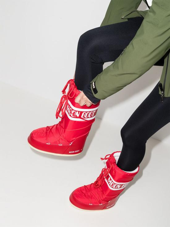  문부츠 아이콘 나일론 부츠 1400440 D001 RED - MOON BOOT