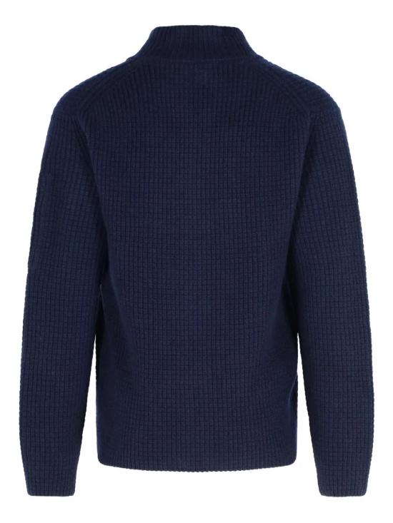 25FW 씨피 컴퍼니 스웨터 19CMKN131A110149A 888 TOTAL ECLIPSE - C.P. COMPANY