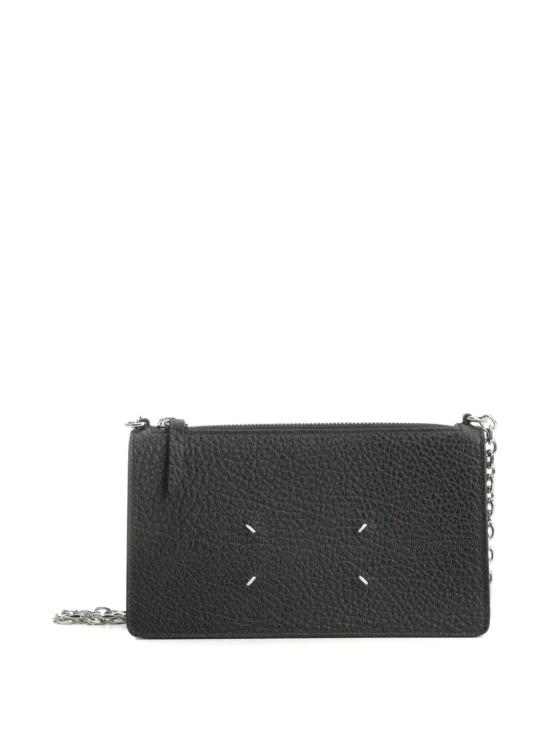 25FW 마르지엘라 4스티치 체인 월렛 SA1VL0038P4455 T8013 BLACK - MAISON MARGIELA
