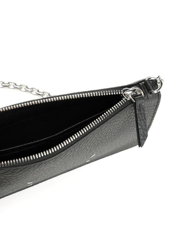 25FW 마르지엘라 4스티치 체인 월렛 SA1VL0038P4455 T8013 BLACK - MAISON MARGIELA