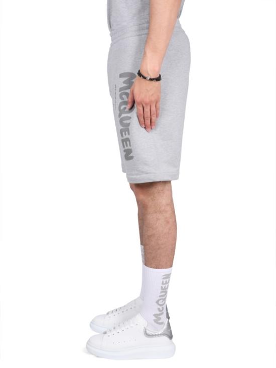  알렉산더 맥퀸 숏팬츠 688717 QVZ810922 Grey - ALEXANDER MCQUEEN