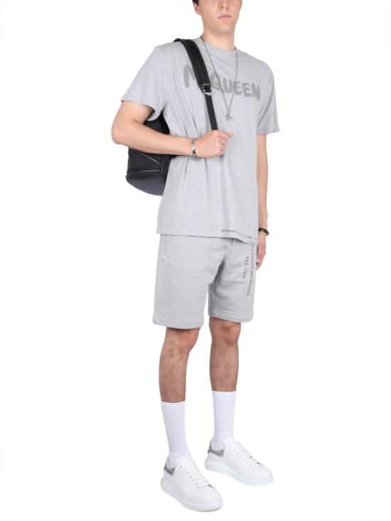  알렉산더 맥퀸 숏팬츠 688717 QVZ810922 Grey - ALEXANDER MCQUEEN