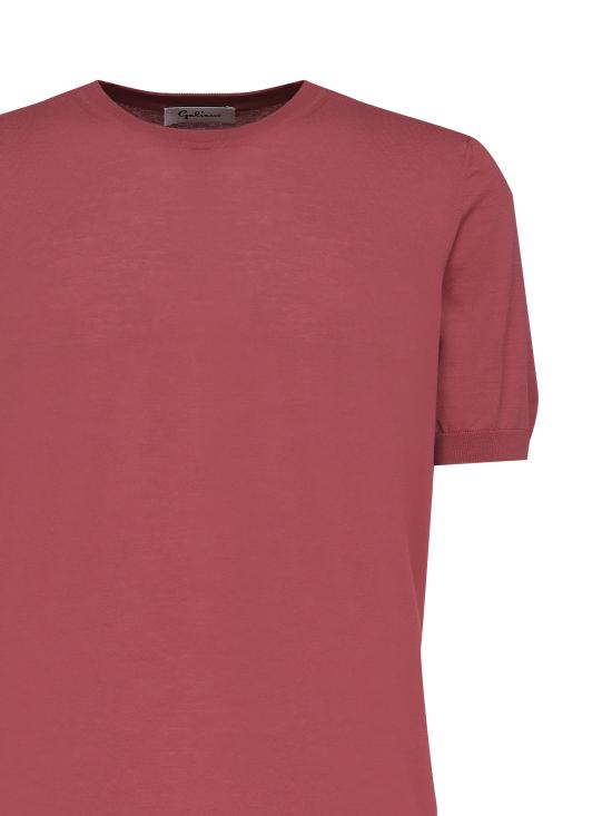 25FW 갈리아노 반팔 티셔츠 43154 20731223 Terracotta - GALIANO