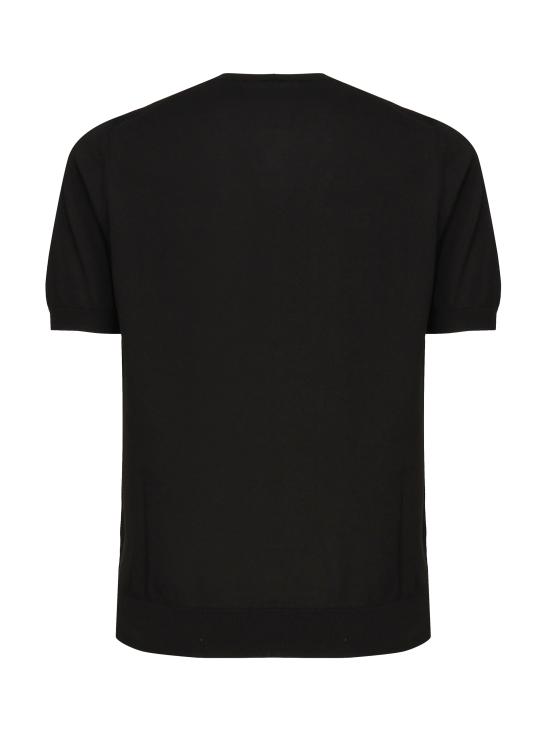 25FW 갈리아노 반팔 티셔츠 43154 20731099 Black - GALIANO