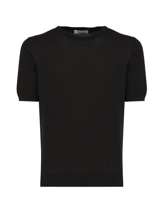 25FW 갈리아노 반팔 티셔츠 43154 20731099 Black - GALIANO