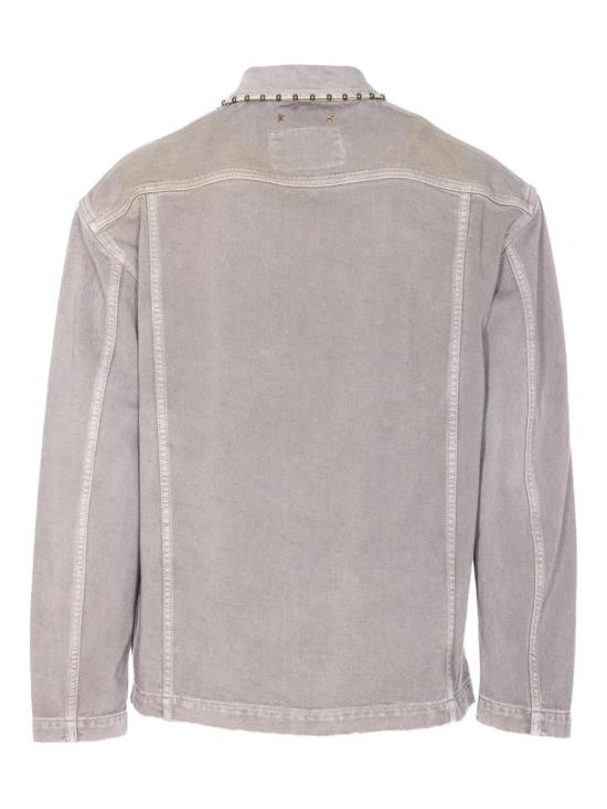 25FW 골든구스 긴팔 셔츠 GMP01313P00208460100 GREY - GOLDEN GOOSE