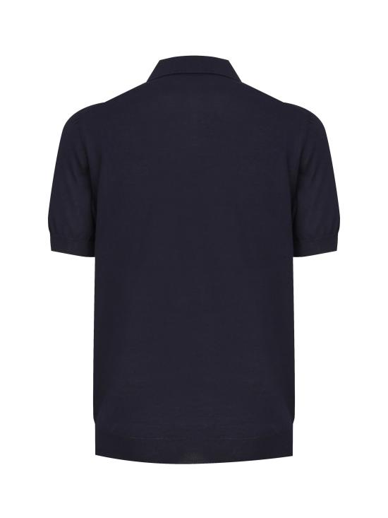 25FW 갈리아노 폴로 티셔츠 57119 20615598 Black - GALIANO