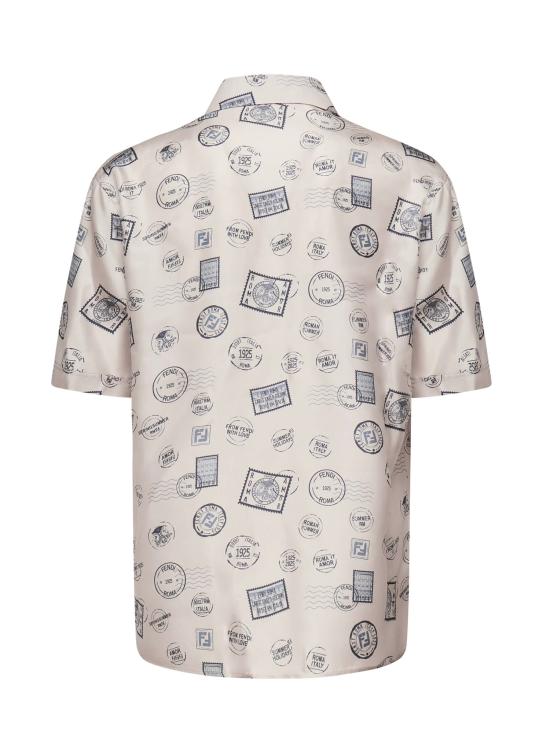 25SS 펜디 반팔 셔츠 FS0795 AUVPF0YPK White - FENDI