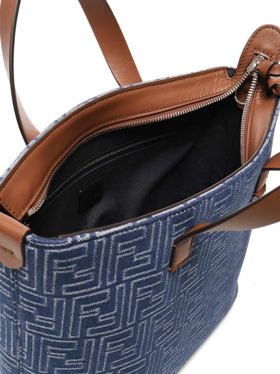 25SS 펜디 토트백 7VA658 AUGOF1SCG Blue camel - FENDI